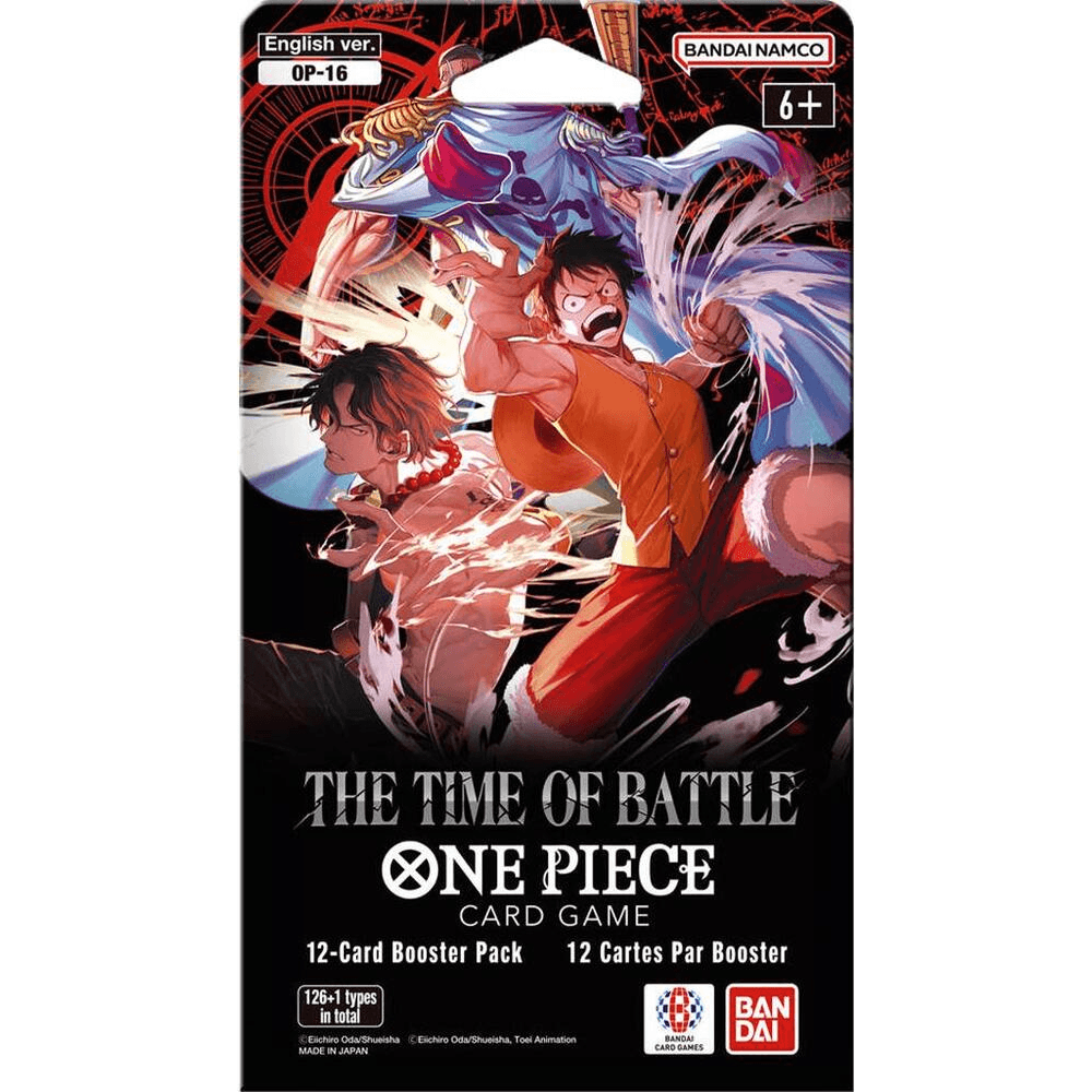One Piece 2026 - The Time of Battle: Sleeved Booster Pack