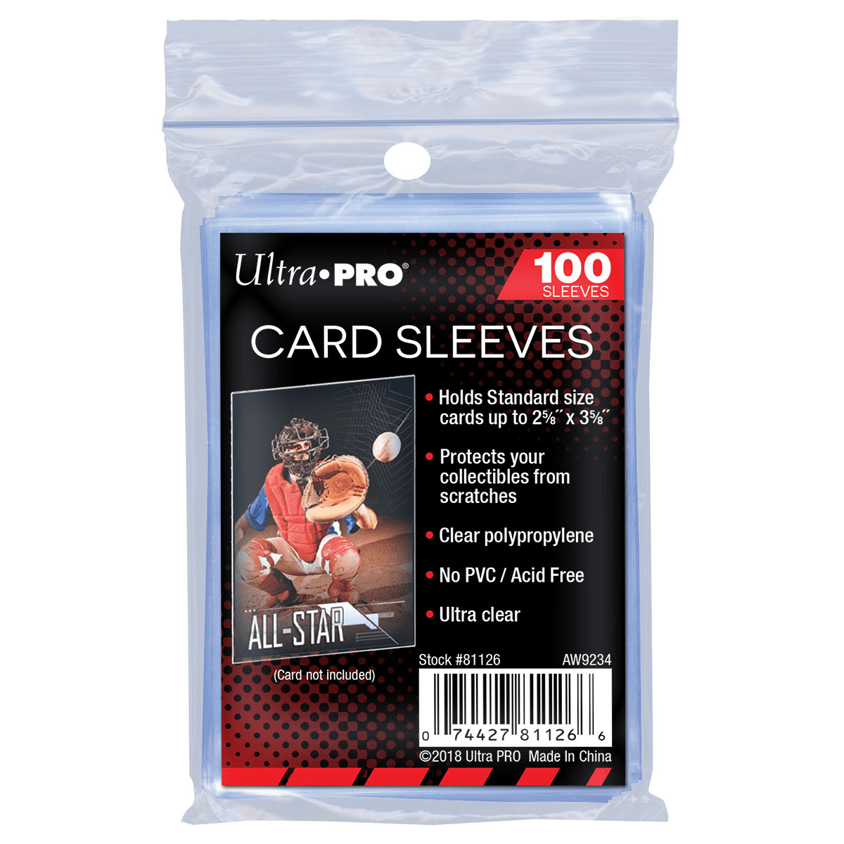 Ultra Pro - Penny Sleeves: 2-1/2" x 3-1/2" (100-pack)