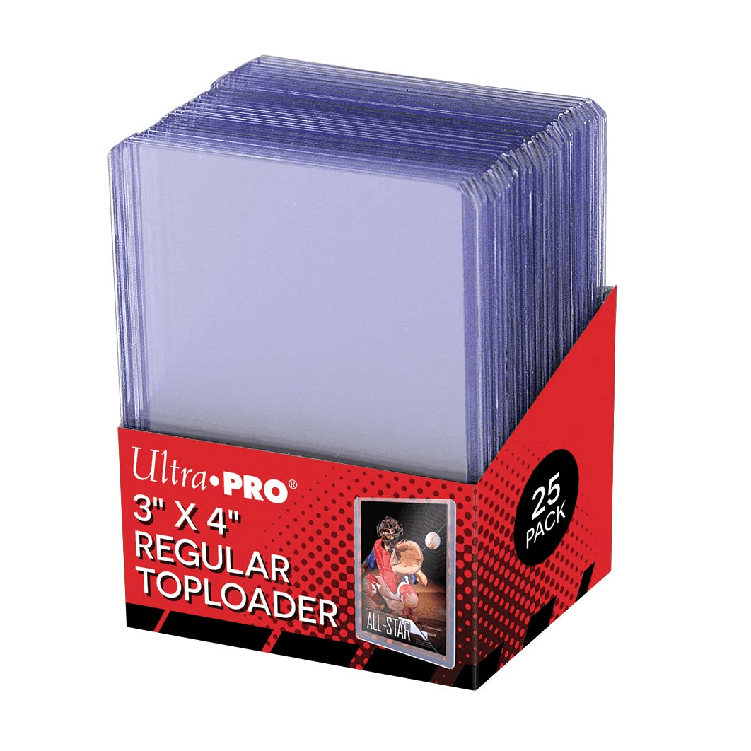 Ultra Pro - Toploader: 3" x 4" Clear Regular (25-pack)