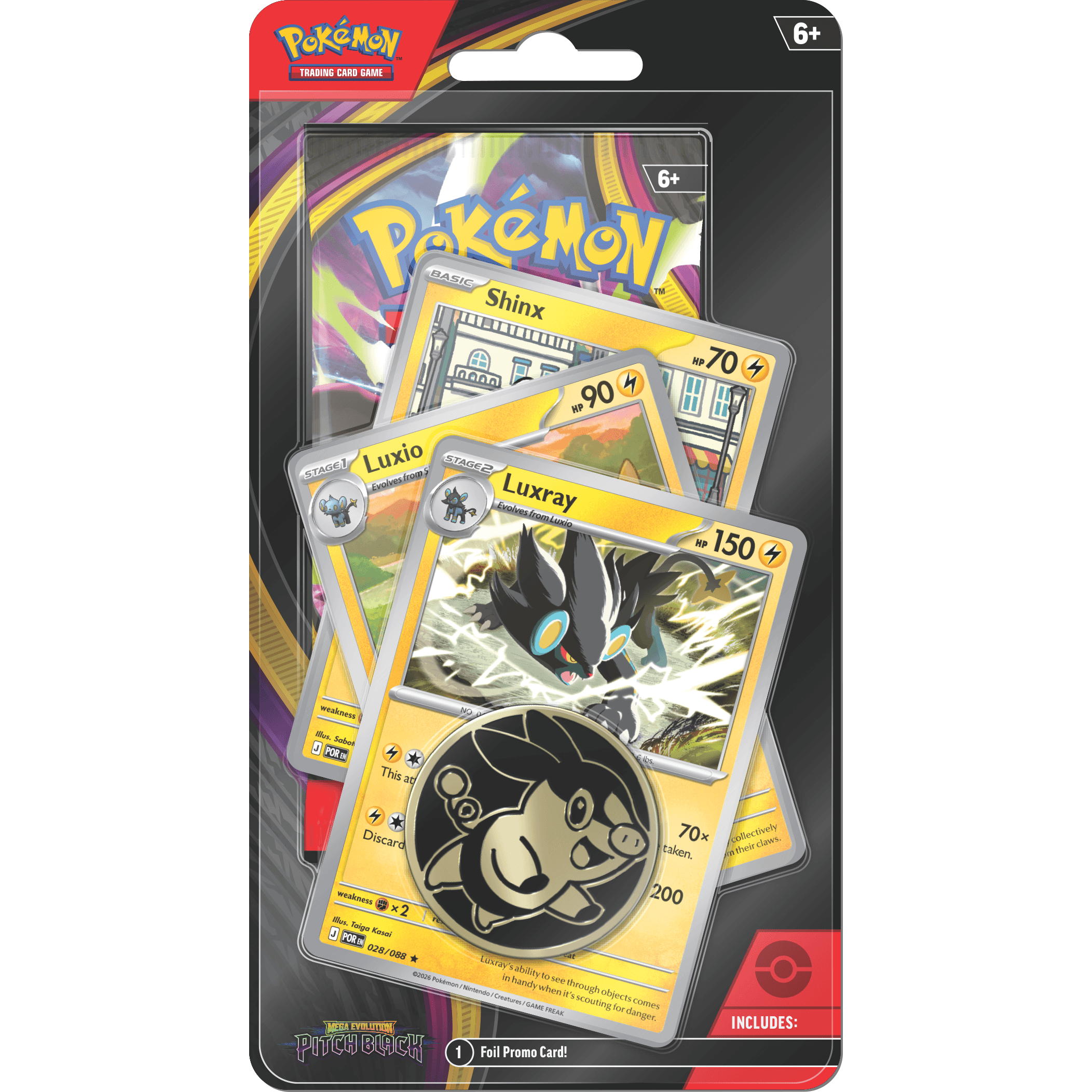 Mega Evolution - Pitch Black: Premium Checklane Blister