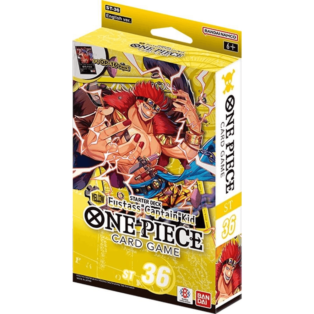 One Piece 2026 - YELLOW Eustass Kid: Starter Deck (ST-36)